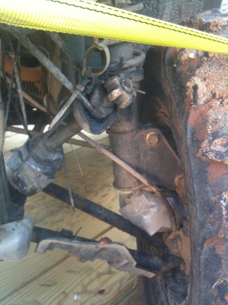 broken axle